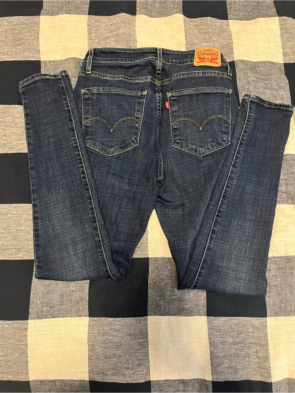 Levi's Women's Dark Indigo High Rise Skinny Jeans NWOT